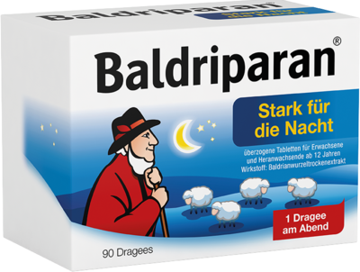 BALDRIPARAN Stark für die Nacht überzogene Tab.