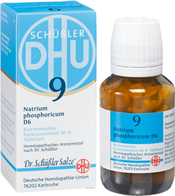 BIOCHEMIE DHU 9 Natrium phosphoricum D 6 Tabletten