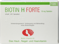 BIOTIN H forte 10 mg Tabletten