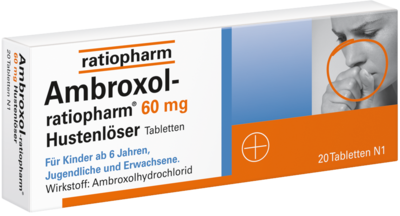 AMBROXOL-ratiopharm 60 mg Hustenlöser Tabletten