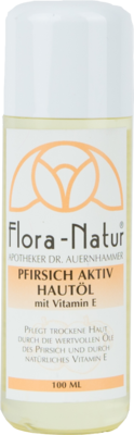 PFIRSICH AKTIV Hautöl Flora Natur