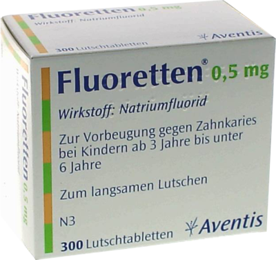 FLUORETTEN 0,5 mg Tabletten