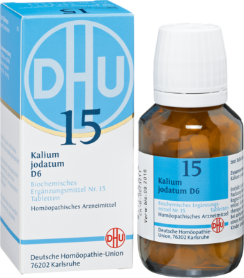 BIOCHEMIE DHU 15 Kalium jodatum D 6 Tabletten