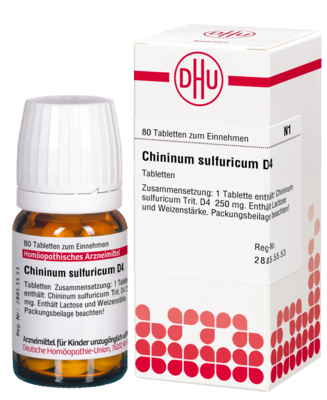 CHININUM SULFURICUM D 4 Tabletten