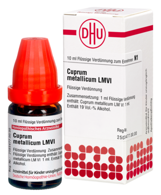 CUPRUM METALLICUM LM VI Dilution