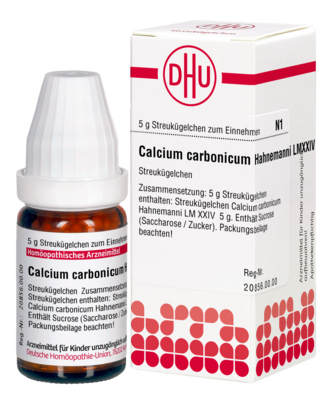 CALCIUM CARBONICUM Hahnemanni LM XXIV Globuli