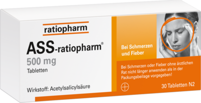 ASS-ratiopharm 500 mg Tabletten