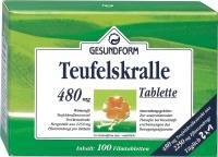 GESUNDFORM Teufelskralle 480 mg Filmtabletten