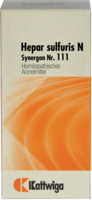 SYNERGON KOMPLEX 111 Hepar sulfuris N Tabletten