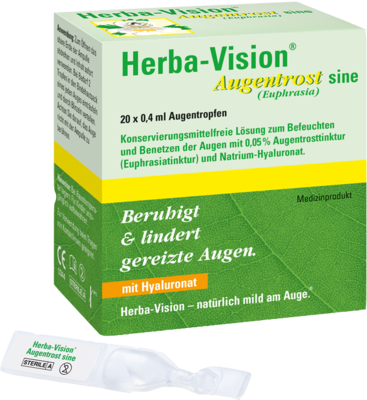 HERBA-VISION Augentrost sine Augentropfen