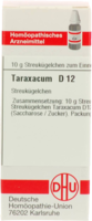 TARAXACUM D 12 Globuli