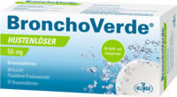 BRONCHOVERDE Hustenlöser 50 mg Brausetabletten