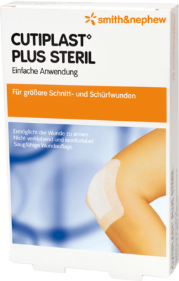 CUTIPLAST Plus steril 5x7 cm Verband