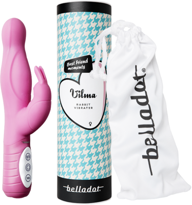 BELLADOT/VILMA Rabbit pulsierender Vibrator pink