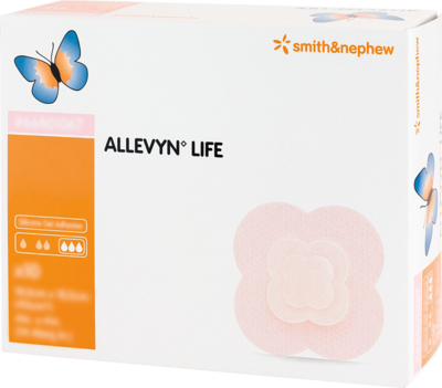 ALLEVYN Life 10,3x10,3 cm Silikonschaumverband