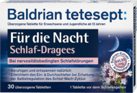 BALDRIAN TETESEPT überzogene Tabletten