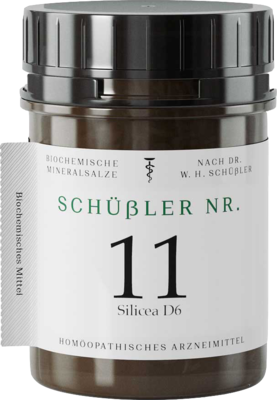 SCHÜSSLER NR.11 Silicea D 6 Tabletten