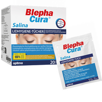 BLEPHACURA Salina Lidhygiene-Tücher