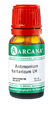 ANTIMONIUM TARTARICUM LM 5 Dilution