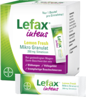 LEFAX intens Lemon Fresh Mikro Granul.250 mg Sim.