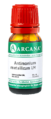 ANTIMONIUM METALLICUM LM 25 Dilution