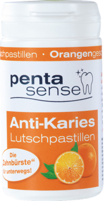 ANTI-KARIES Lutschpastillen Orange