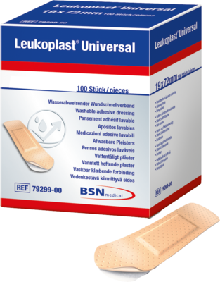 LEUKOPLAST Universal Strips wasserabw.28x72 mm