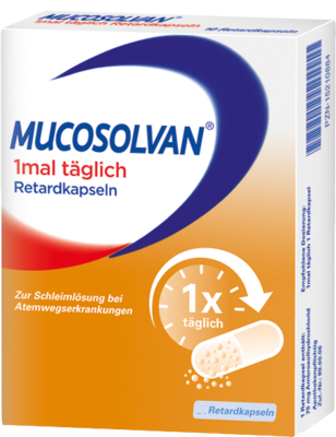 MUCOSOLVAN 1mal täglich Retardkapseln