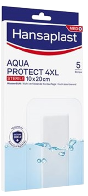 HANSAPLAST Aqua Protect Wundverb.steril 10x20 cm