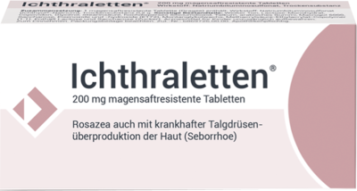 ICHTHRALETTEN 200 mg magensaftresistente Tabletten