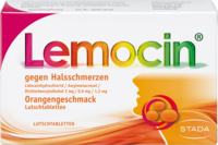 LEMOCIN gegen Halsschmerzen Orangengeschmack Lut.