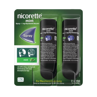 NICORETTE Mint Spray 1 mg/Sprühstoß NFC